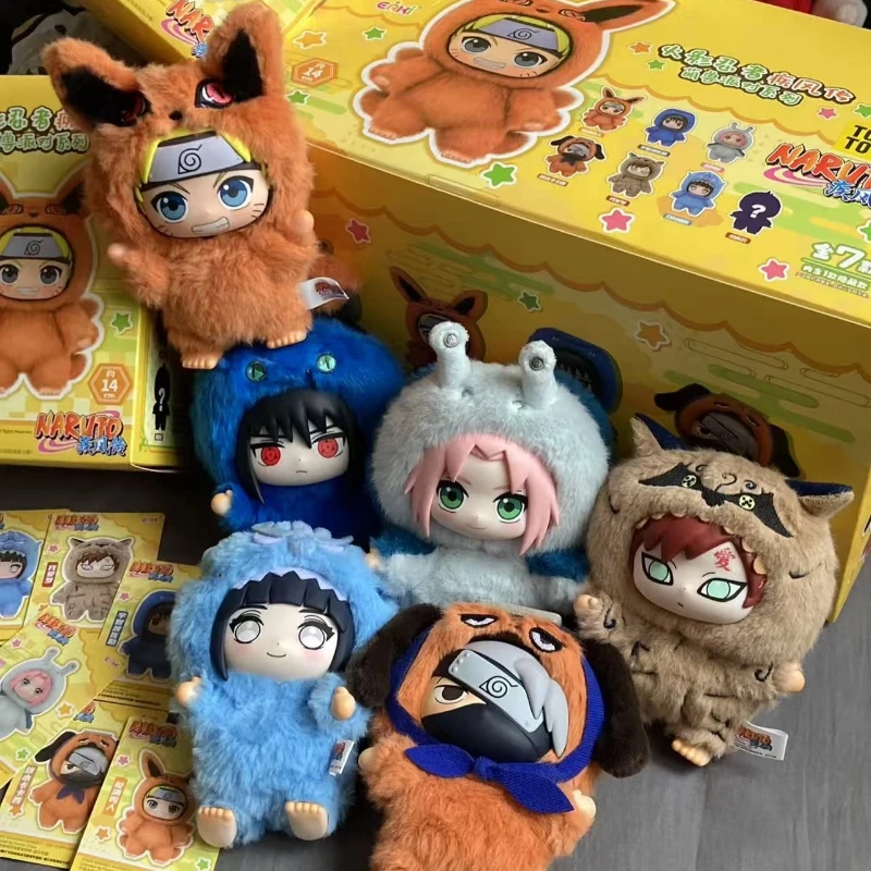 

【New】Original Debut Eaki Naruto Uzumaki Naruto Blind Box Shippuden Beast Party Series Plush Doll Anime Characters Are Cute Gift
