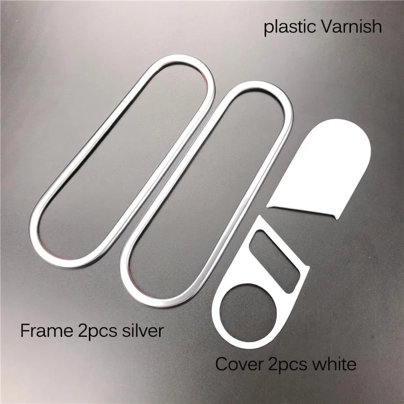 CAR INTERIOR DOOR HANDLE COVER FRAME & LOCK SWITCH TRIM STICKER FOR VOLKSWAGEN BEETLE 2013-2019 AUTO ACCESSORIES