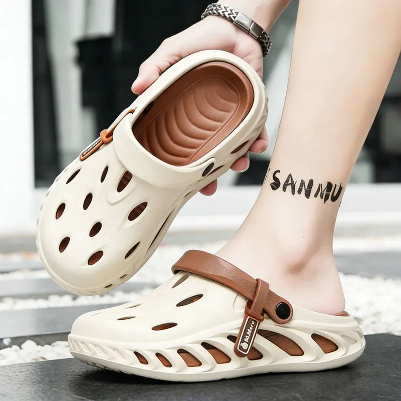 

Men's Summer Non-Slip Breathable Beach Outdoor Sandals Made of Eva Material