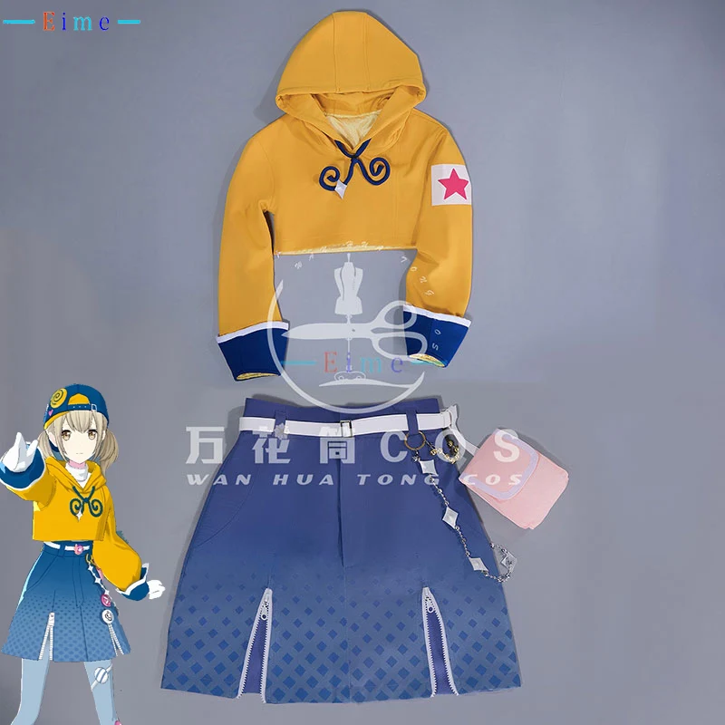 

Shodozawa Kohane Косплей Костюм Игра PJSK Косплей Женский Милый Вечерний Костюм Аниме Одежда Хэллоуин Карнавальная Униформа На Заказ