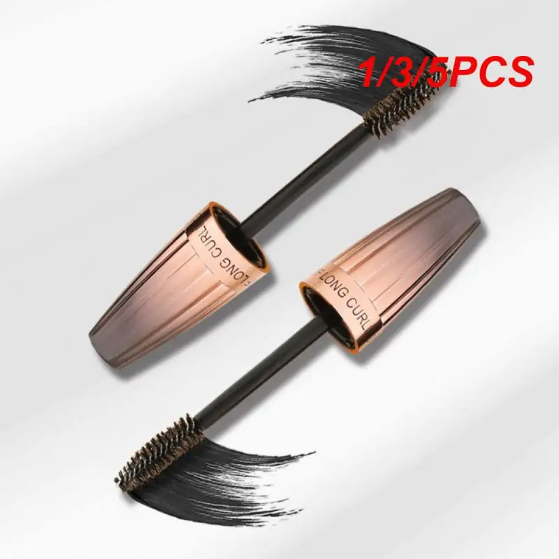 /5pcs Verlängerung schwarze Wimpern Wimpern wasserdicht schwarze Mascara Beauty Make-up Verlängerung Wimpern Pinsel nicht schwind lig natürlich