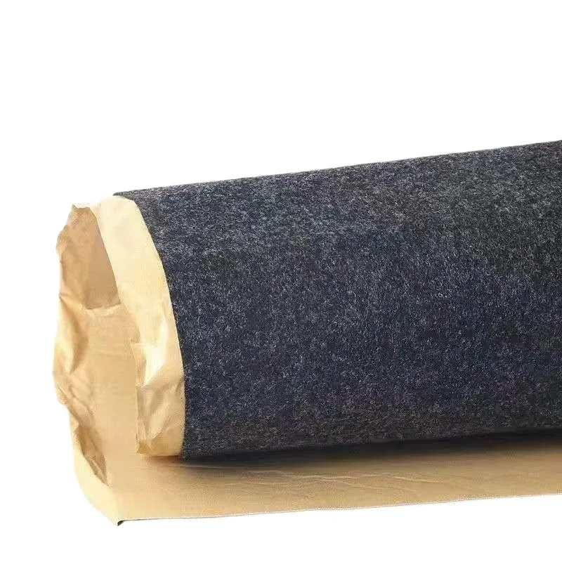 

50cm*200cm Black Grey Colors Sticky Felt Fabric Non-woven Interlining Felt Fabric Rolls for DIY Felt Table Mats Sewing Patchwork