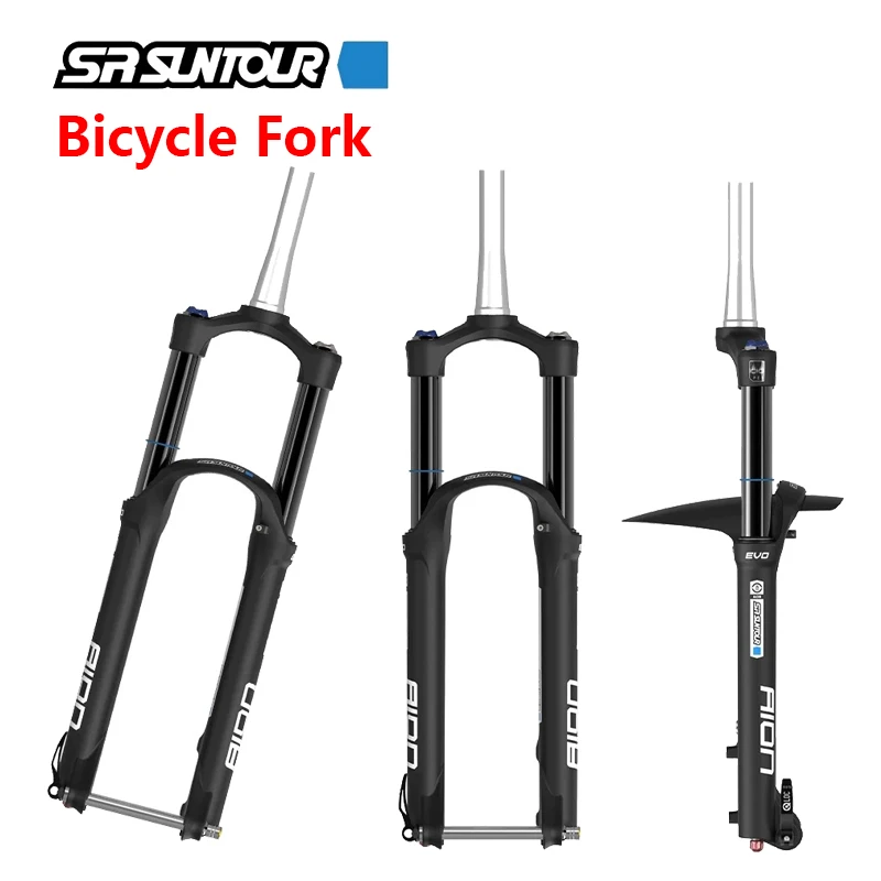 SUNTOUR AION DUROLUX ZERON RAIDON Bike Fork 27.5 inch 29 inch For MTB Mountain Bike Front Fork Tube Barrel Axle BOOST Off-road