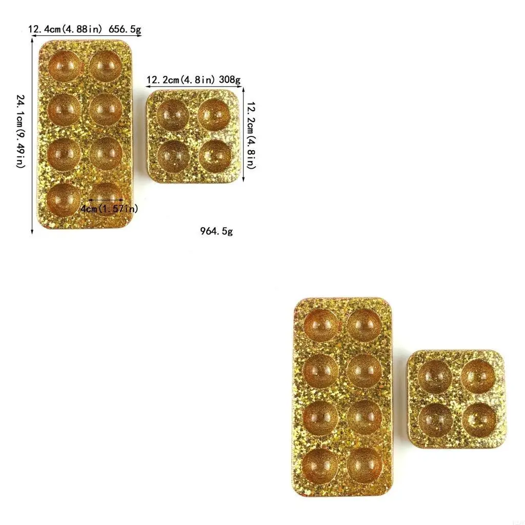 

Kitchen Egg Holder Moulds Egg Storage Epoxy Mold Silicone Resin Molds for DIY Crafts Restaurant Camping