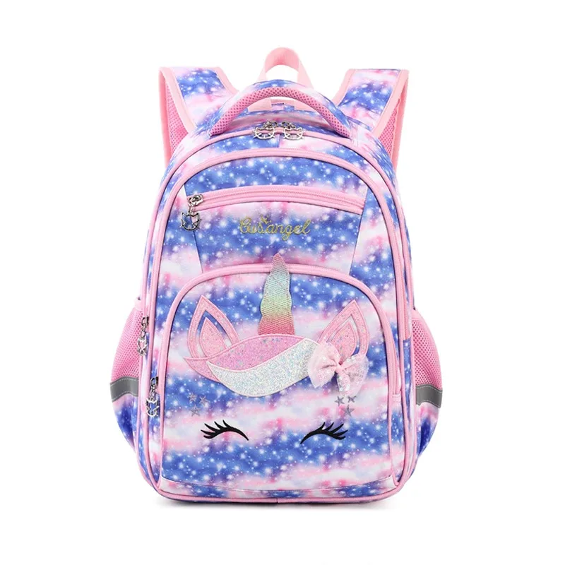 Kids school bag Waterproof Large Capacity Unicorn Backpack School Bags for Girls