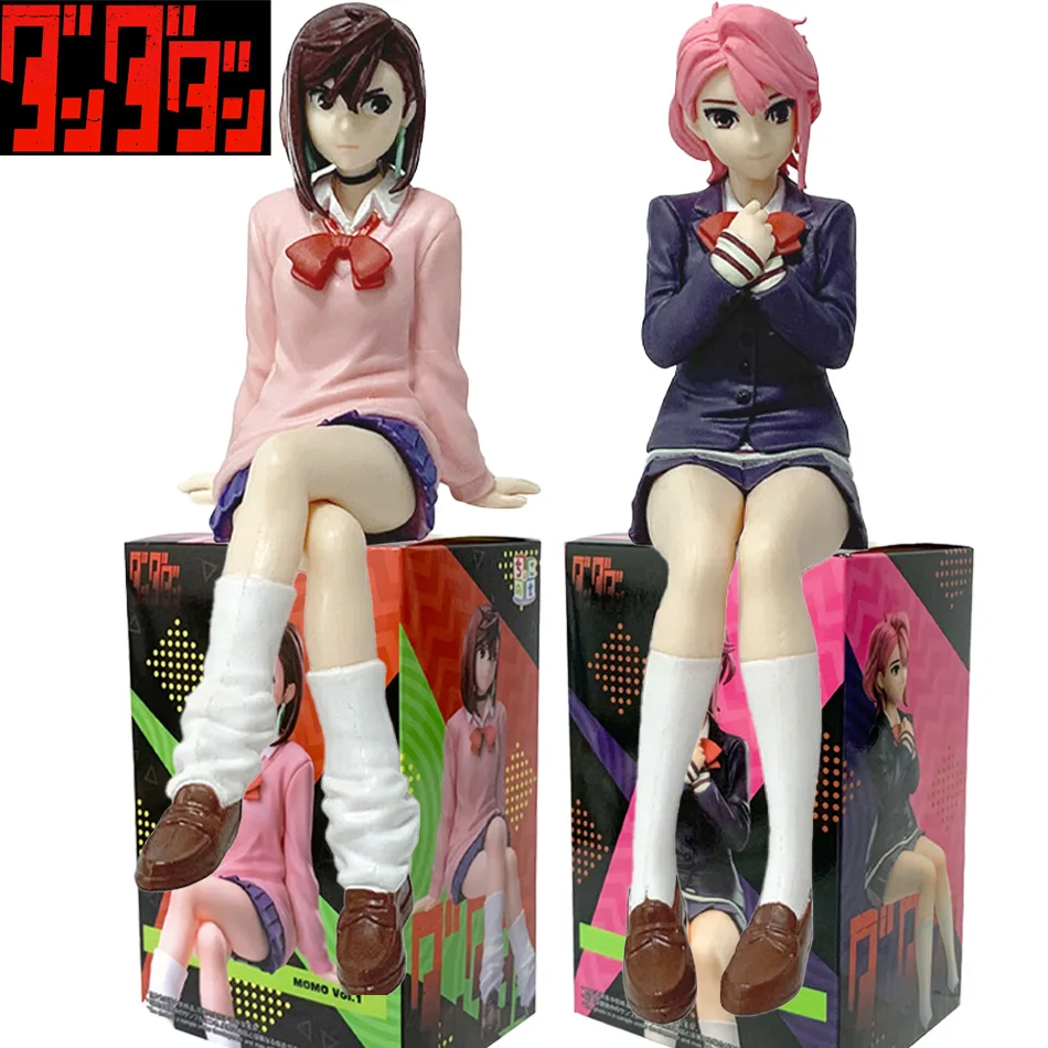 

Hot Dandadan Anime Figure Ken Takakura 15CM Two Action Figure Okarun/Momo Ayase Figurine Collectible Model Doll Toys Gift