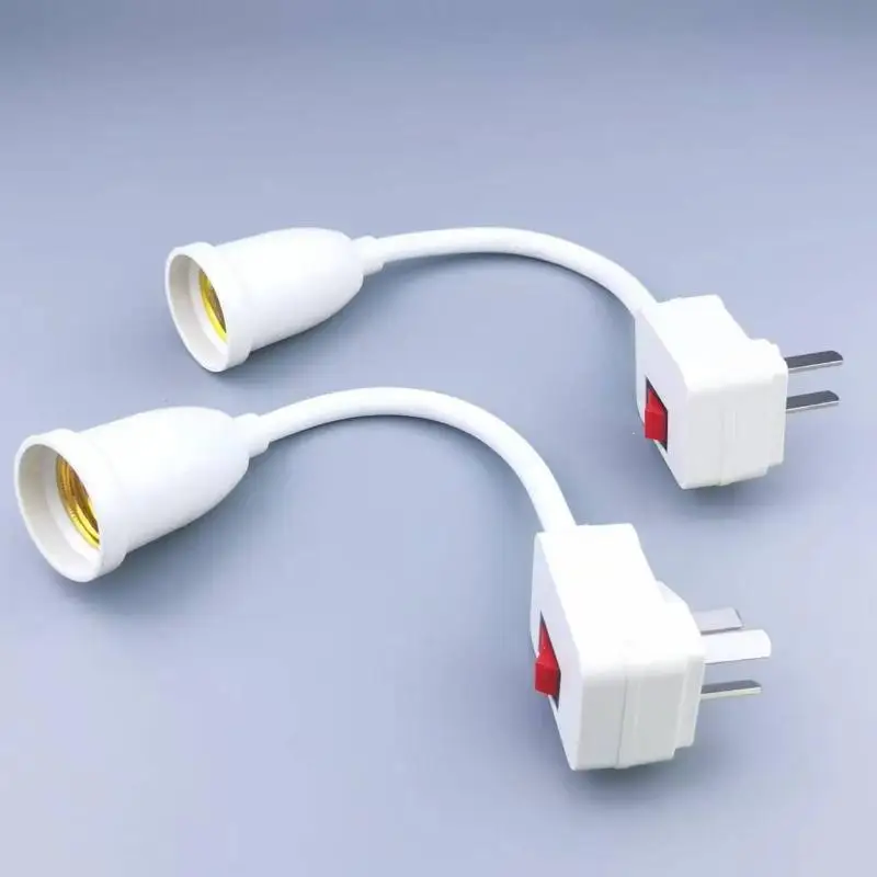 360° Rotatable E27 Flexible Gooseneck Light Holder with EU Plug Switch for  Plant Supplemental Lighting