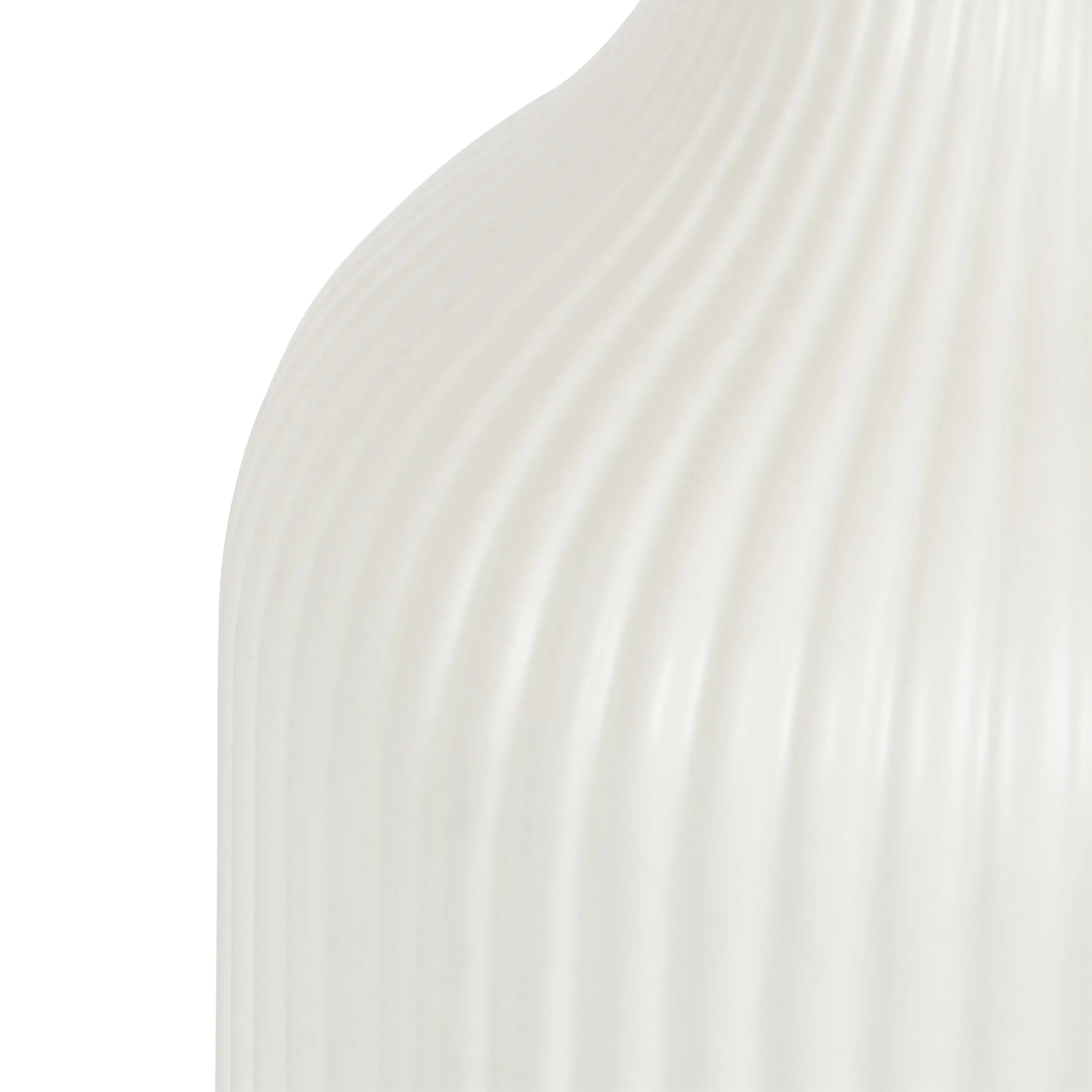 مزهرية سيراميك مضلعة من بيتر هومز آند جاردنز، 6 بوصة، كريمي