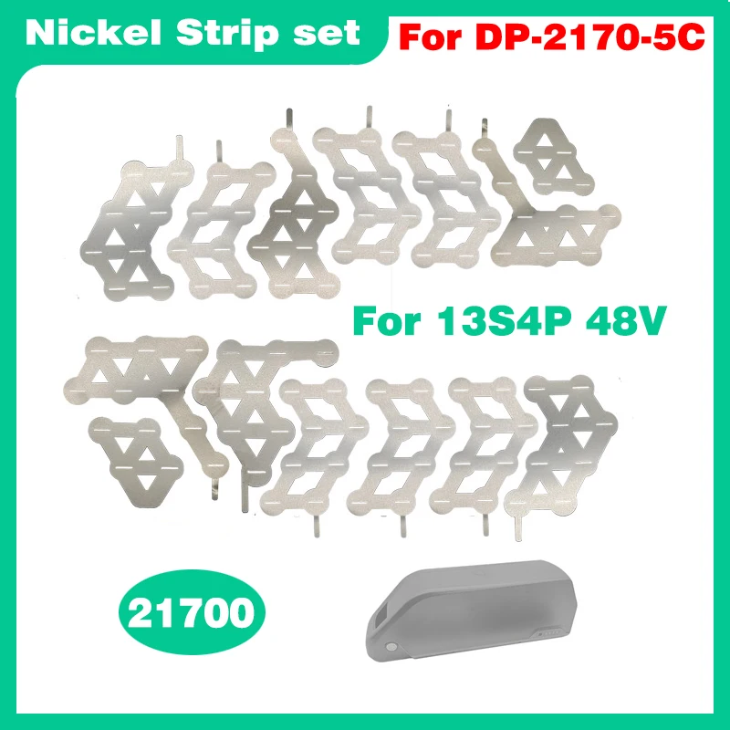

21700 13S4P DP-2170-5C Nickel Strip 0.15mm for 48V E-bike Battery pack cell connectors welding strips for replacment DIY