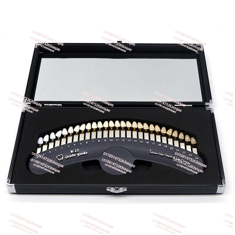 Teeth Light whitening palette color card 27 colors