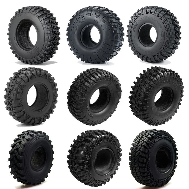 Claw‑Pattern Simulation Tire Skin 1.9‑inch 2.2‑inch for RC Crawler Yikong Ghost TRX4 SCX10III Model Upgrade Accessories