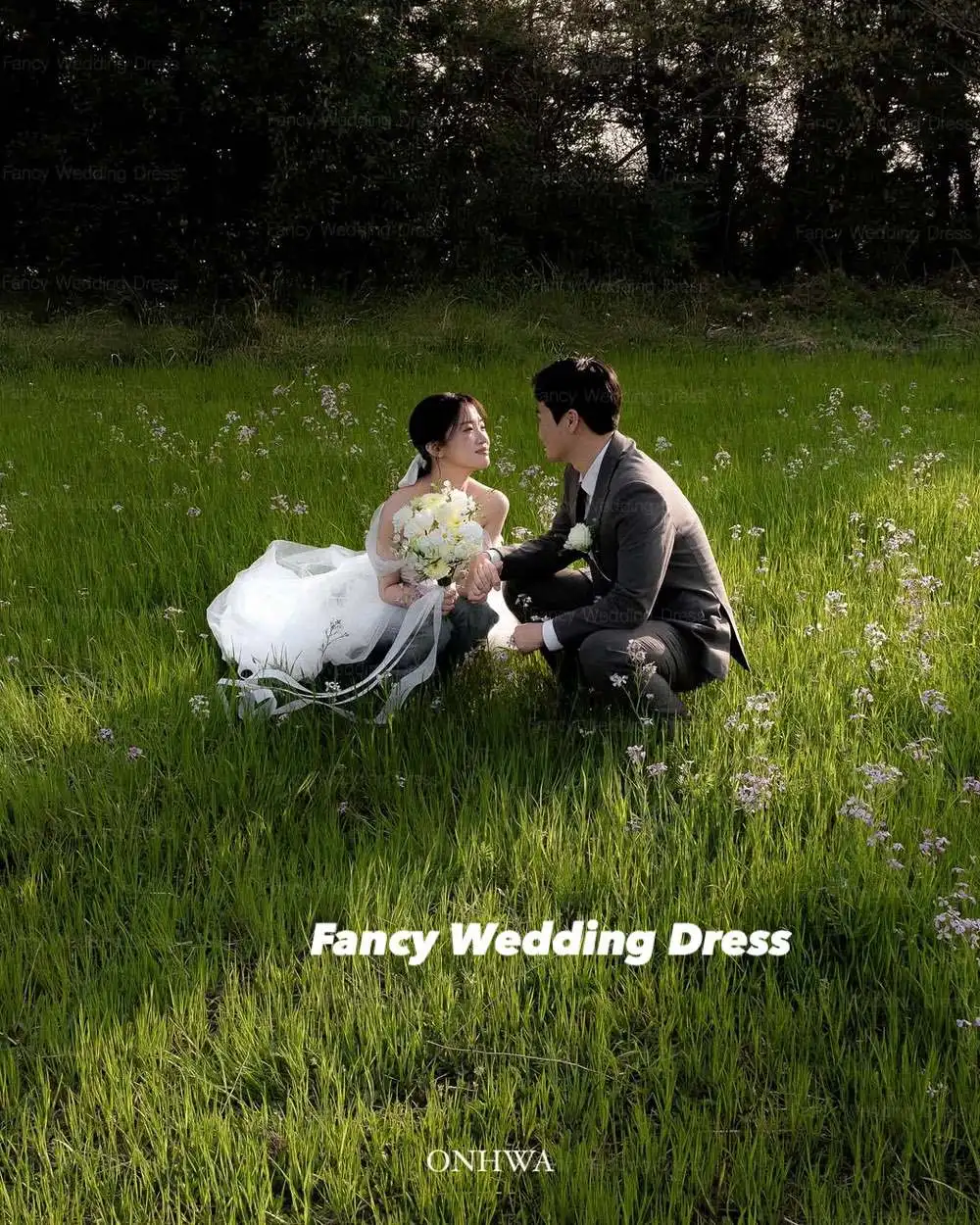 Ausgefallenes, elegantes, herzförmiges Korea-Hochzeitskleid, weiches Tüll-Rückenkorsett, Abendkleider, bodenlange formelle Kleider, individuell gestaltet