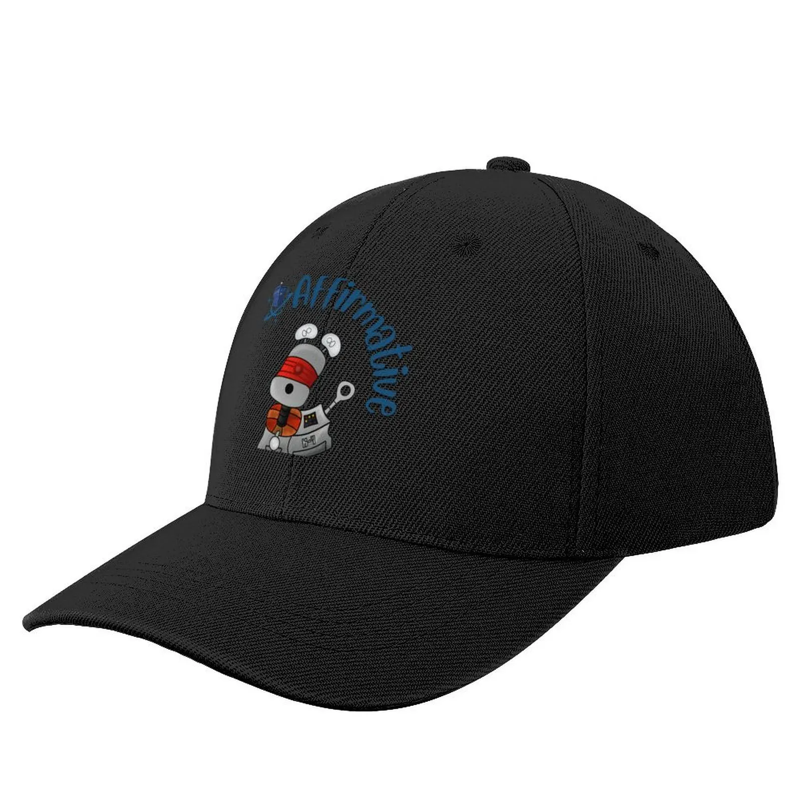 Robot dog / Affirmative Baseball Cap Golf Wear Designer Hat Ball Cap Hat Luxury Brand Caps Male Women's