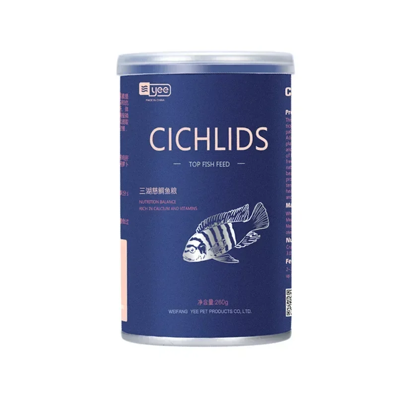 

Yee Micro Pellets Aquatic Feed CICHLIDS TOP Tropical Fish Food High Protein Content Add Color Spirulina For Aquarium Fish Tank