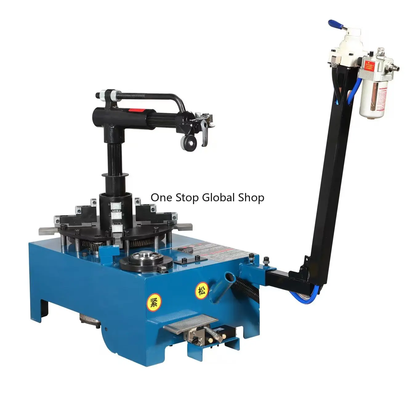 Fast and Easy Mobile Tire Changer for Truck/Car/SUV Tires 6-10 Bar Pressure Emergency Disassembly & Assembly