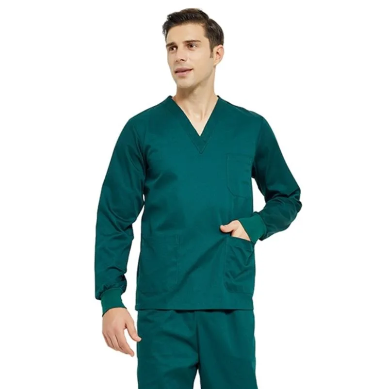 

Multicolor Unisex Short-Sleeved Pharmacy Nurse Uniform Hospital Doctor Workwear Oral Dental Surgery Medical lab Uniforms Sets