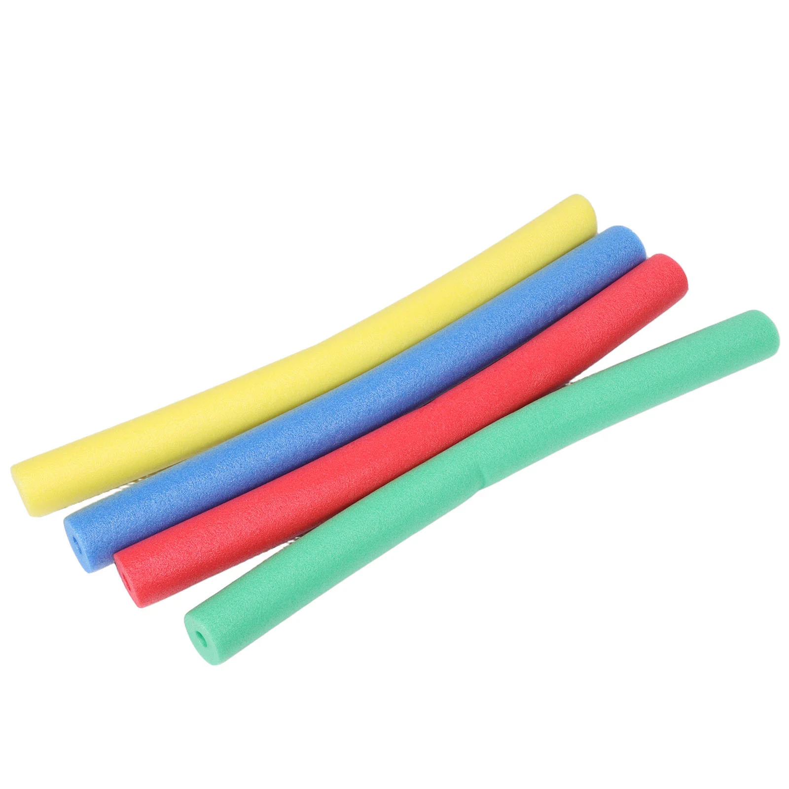 4 Pcs Sponge Stick Outdoor Sports Sticks Lightweight Race Kids Playset Yoga Rod Athletics Relaying Toys Foam Noodles Track