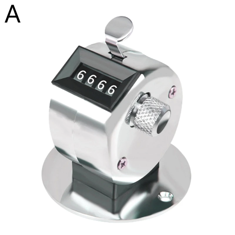 คู่มือการนับ Max.9999 เคาน์เตอร์มือคลิก Golf Clicker Handheld Tally Counter Mini Mechanical Digital Golf Clicker Dropship