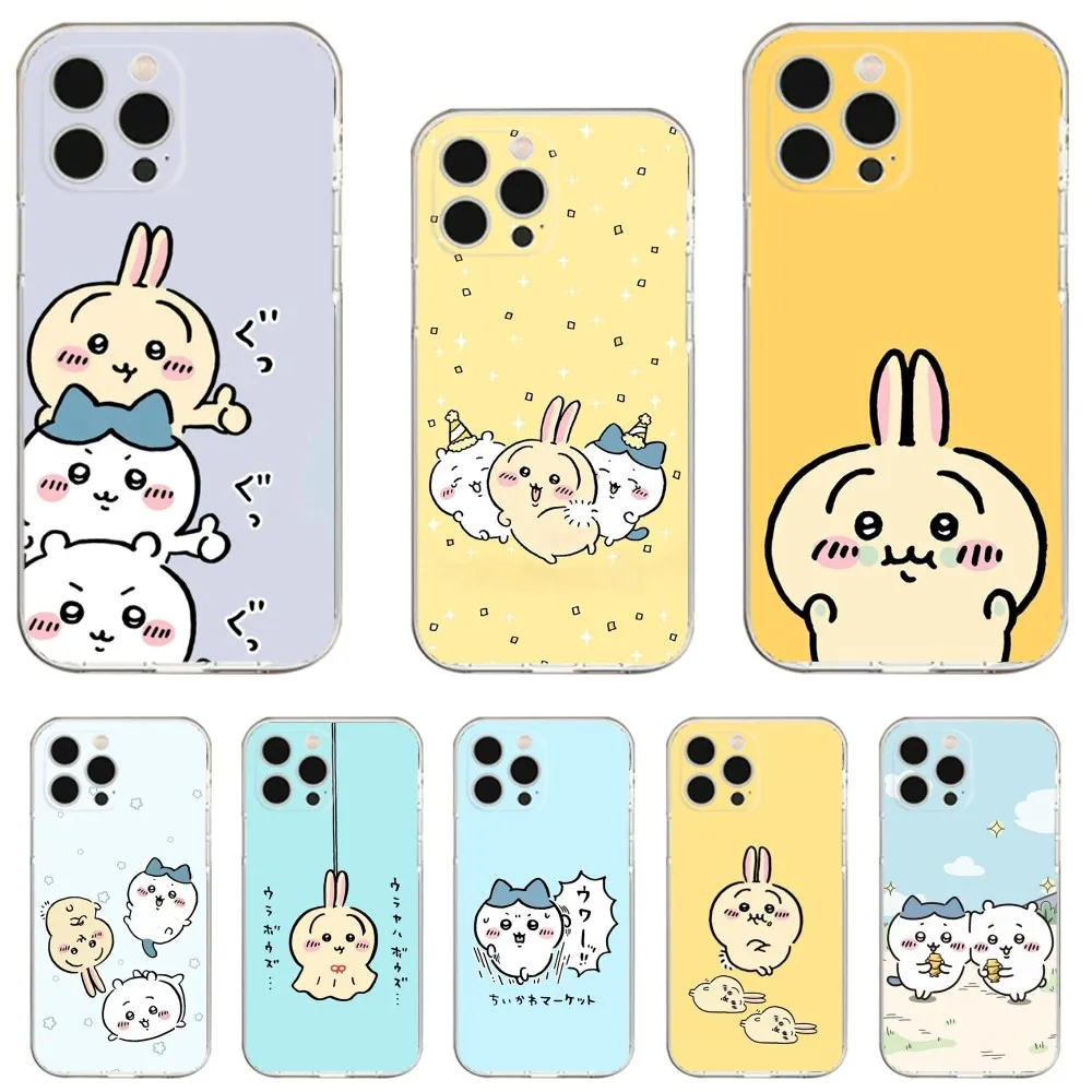 Japan C-chii-waka Phone Case Phone Case For iPhone 13, 14,13,12,Mini,11,Pro,Max,Plus,X,XR,XS,8,SE,2020 Transparent Cover