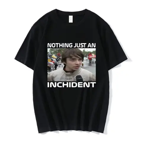 Charles Leclerc 100% cotone camicia da uomo Estate oversize Divertente intervista camicia Manica corta da donna Y2k Hip Hop Streetwear Tshirt