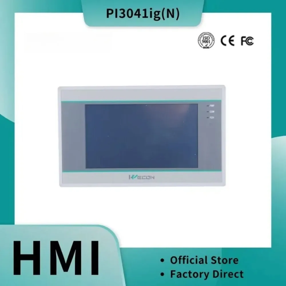 4.3-inch HMI Touch Screen PI3041ig(N) with Dual Ethernet Ports