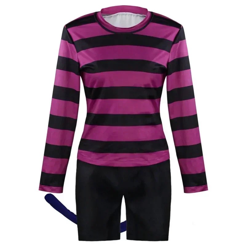 2025 أزياء الهالوين أنيمي Sk8 دي إنفينيتي ميا تشينين كابوشون التأثيرية أزياء قميص ستارت سوك ملابس يدوية للهالوين