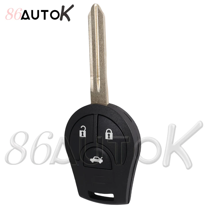 Remote Key For Nissan Qashqai LANNIA Sentra Versa Cube Tiida Sunny X-Trail Juke Rogue Altima SYLPHY ID46 Chip 315/433Mhz Car Key
