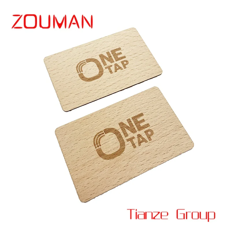 

Custom , Eco-friendly N 213 Digital Busins Card N ooden Card