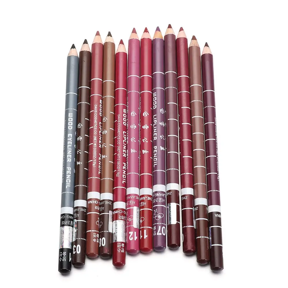 1pc feminino profissional senhora encantador maquiagem lábio delineador caneta ferramenta cosmética lápis delineador