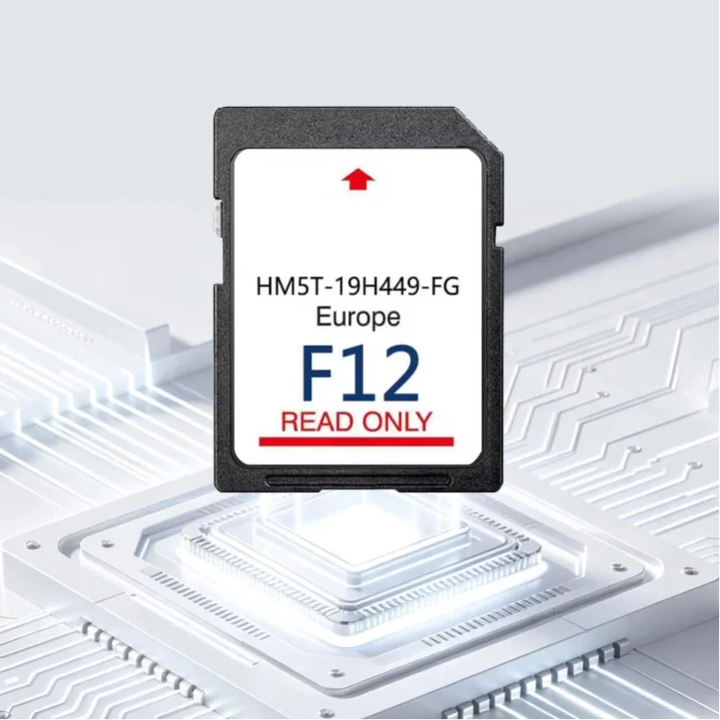 2024 Update F12 Sync2 Navigation SD-Karte Satelliten-Navigationskarte UK Europa für Ford Focus Galaxy Kuga Mondeo C-Max S-Max Auto HM5T-19H449-FG