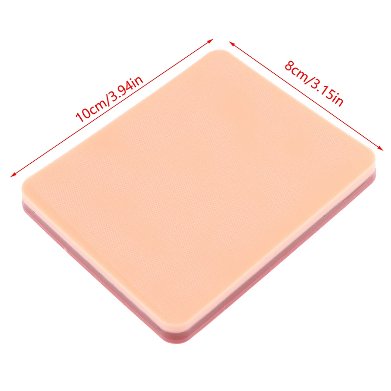 Silicone Simulation Skin Suture Training Model Surgical Suture Knotting Teaching Pad Gadgets Self Designed Wounds Reusable