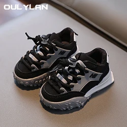 Kids Walking Shoes Boys Outdwear Sports Running Shoes Fashion Children's Sneakers Girls Soft Sole Breathable Baby Shoes