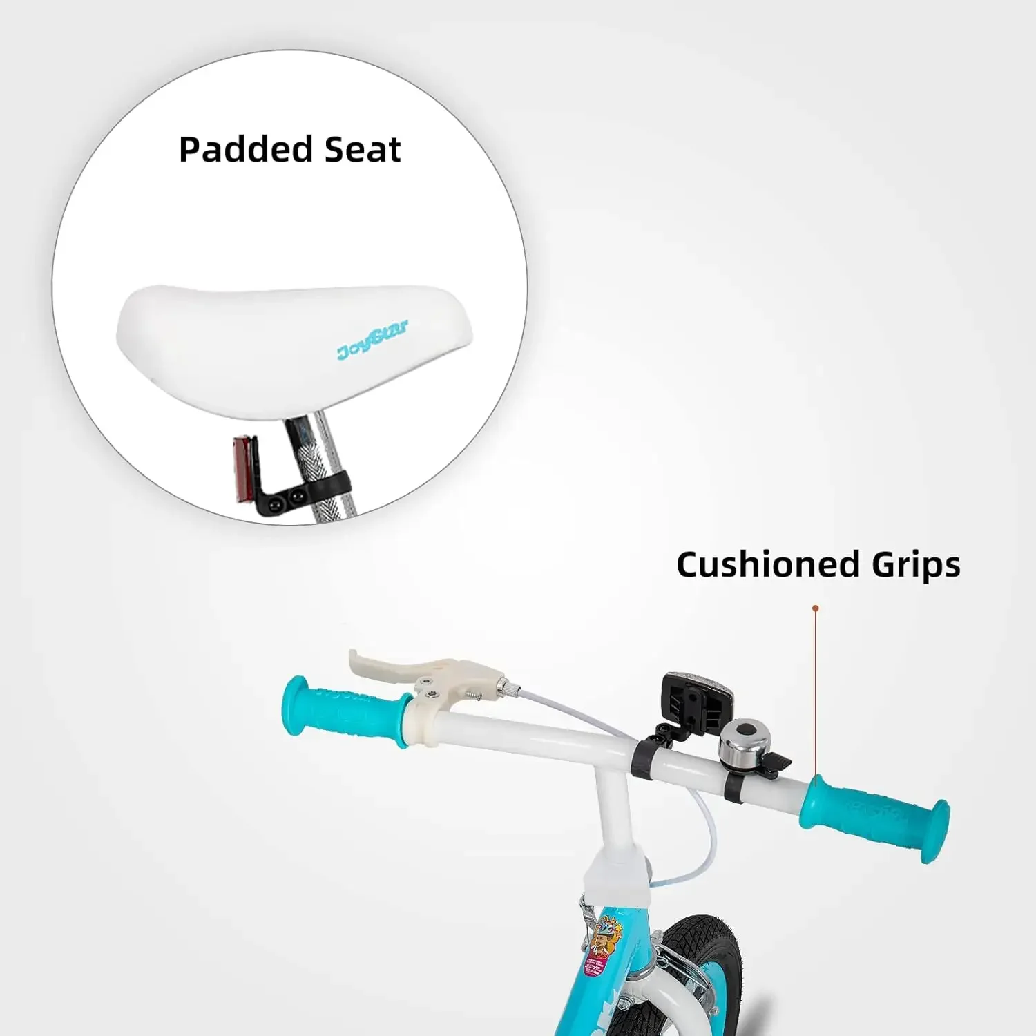 16 Inch Balance Bike for Toddlers and Kids Ages 4-7 Years Old Boys and Girls - Sport Kids Balance Bike with Handbrake - No Pedal