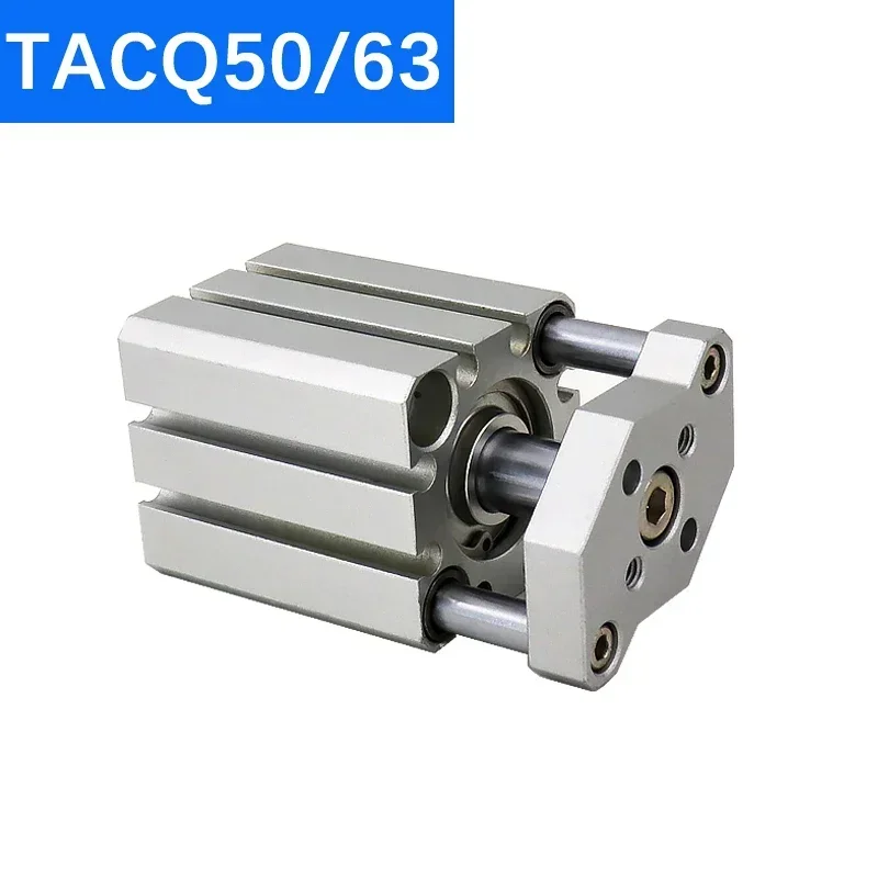 

TACQ50 TACQ63 Bore 50mm 63mm Three-axis Three-rod Small Cylinder Stroke 5-100mm Thin Type Pneumatic Air Cylinder