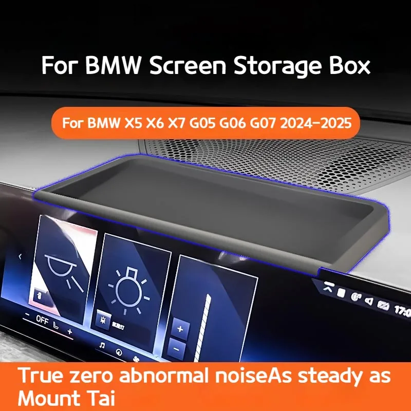 

For BMW X5 X6 X7 G05 G06 G07 2023-2025 integrated screen storage box central control storage storage box storage box accessories