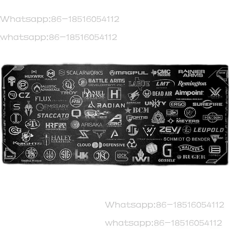 TAC Tactical Style Desktop Operation Pad, Mouse Pad, Heavy Industry Production V2 50x110cm