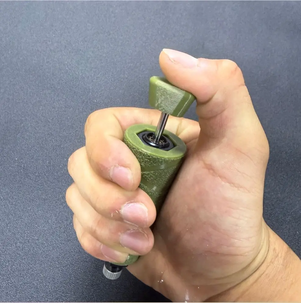 Army Green Thenar Thumb Trainer Adjustable Strengthen Hand Grip Muscle Strengthener Training Finger Climb Armwrestling Handle