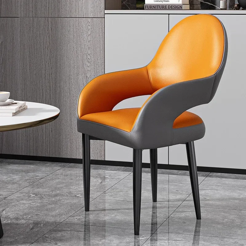 Dining Chair Home Comfort Back Chair Dining Table Chair Restaurant Negotiation Chair