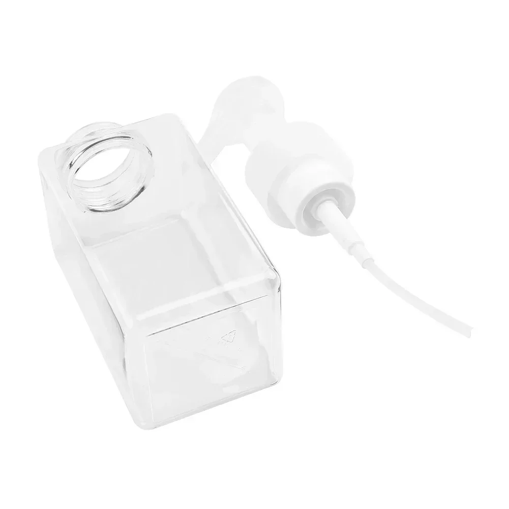 450ml Square Clear Foaming Bottle Liquid Soap Whipped Mousse Points Bottling Shampoo Lotion Shower Gel Foam Pump Bottles