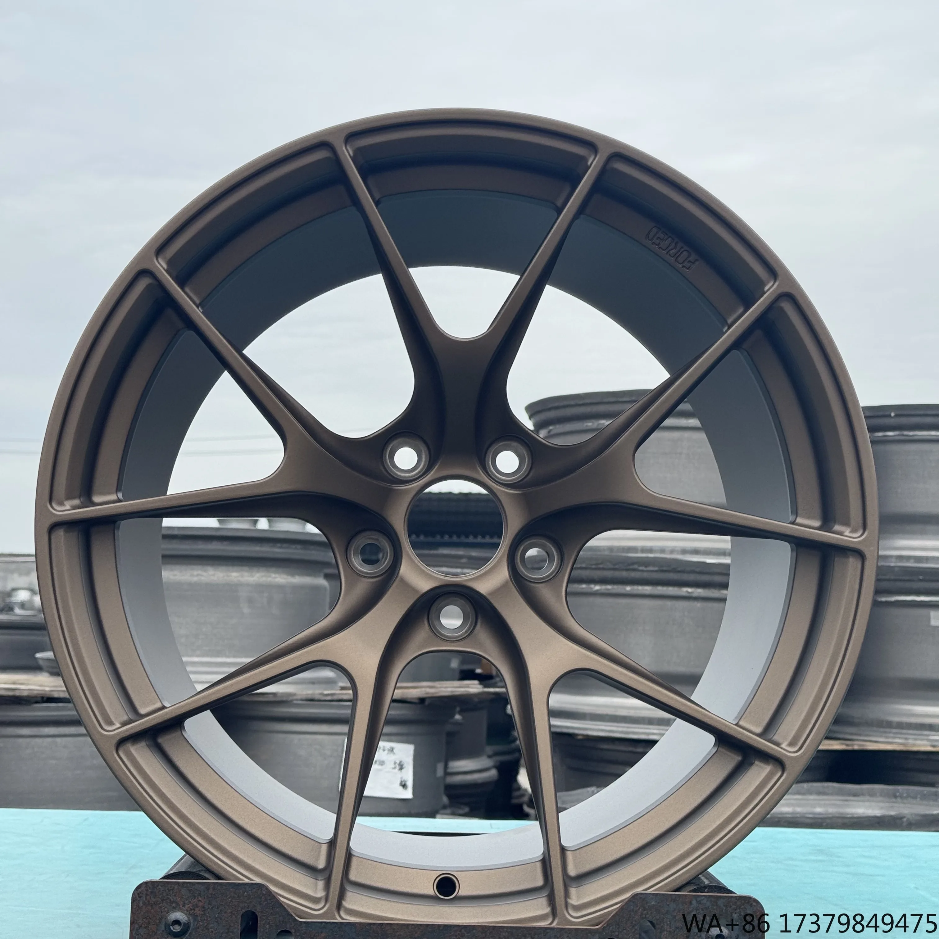 

Custom Forged 5x120 18-22 Inch Aluminum Alloy Wheel 1-piece 25mm ET New 20mm ET for Corvette C8 MOQ 4 Pieces