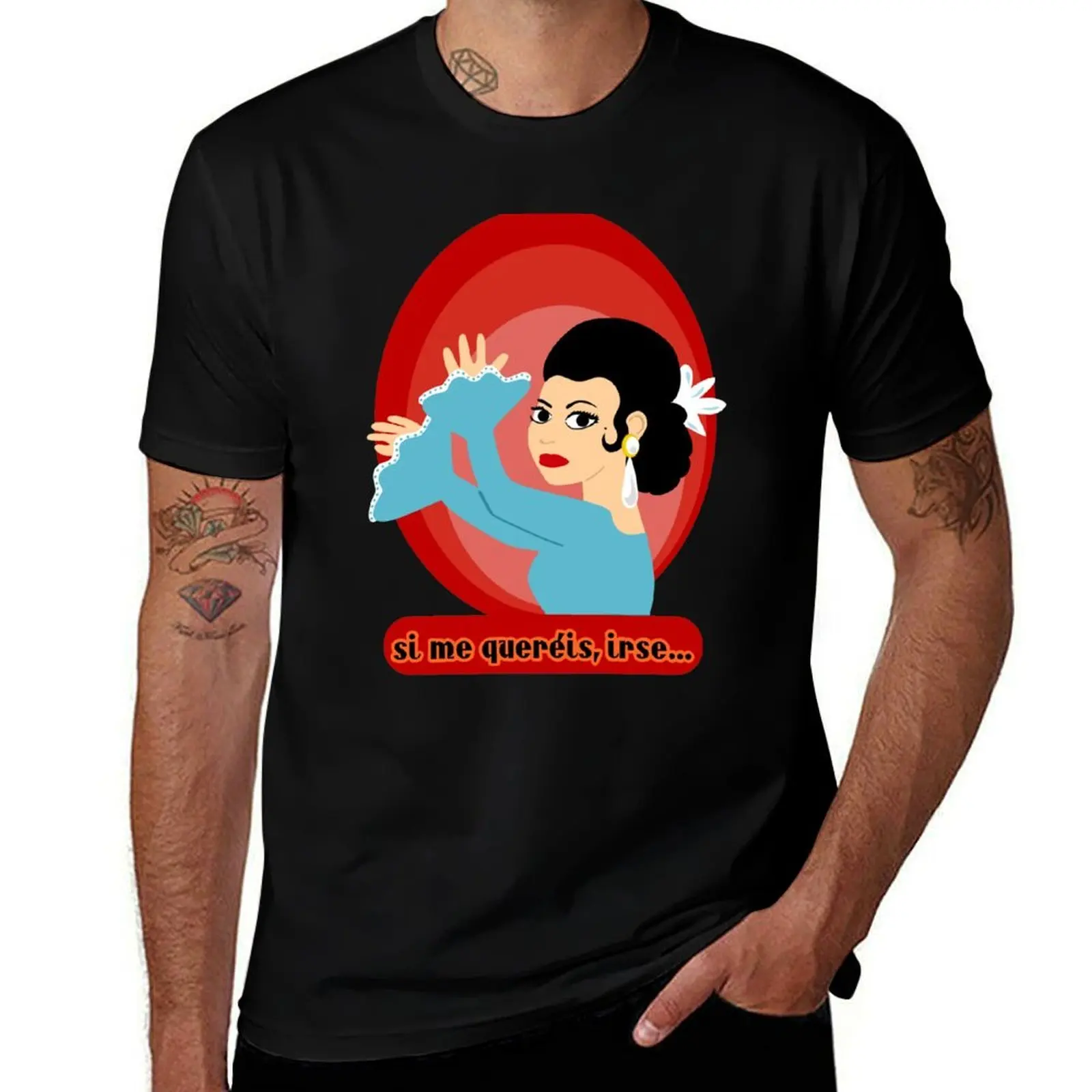 

Flamenco Artist Lola Flores T-Shirt t shirt man casual man t shirt graphic man t shirts for men casual T-Shirt