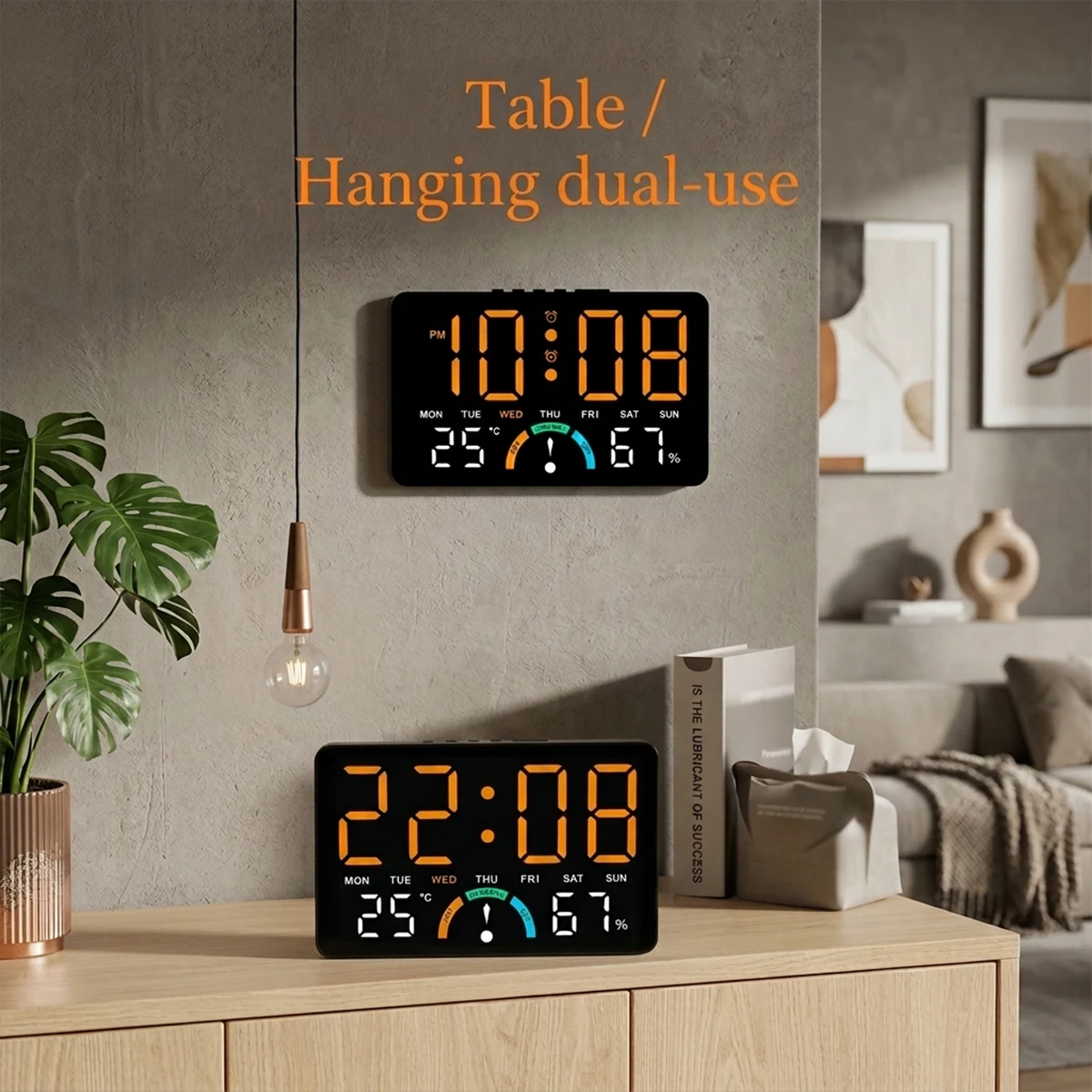 Nieuwste digitale klok LED-wek - Led Desk Clock recensie en prijs