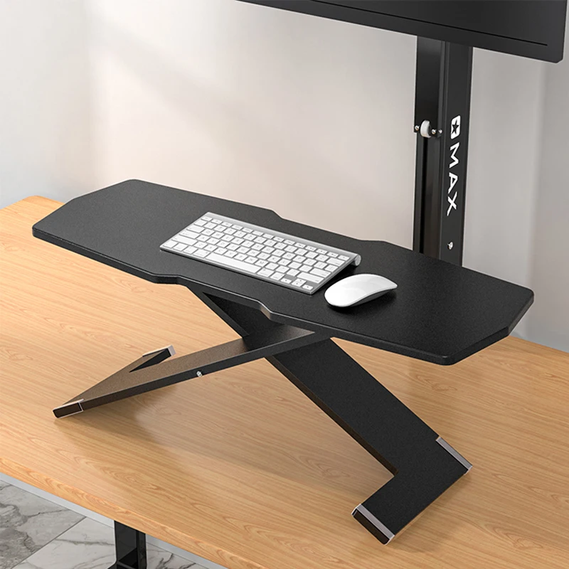 

Ergonomic Keyboard Tray Height Adjustable Laptop Stand Dual-Level Standing Desk Converter Space Saving Computer Holder