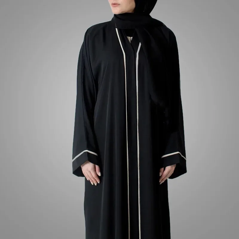 Women Muslim Coat Long Dress Abaya Dubai Cardigan Robe Muslim Abayas Women Dubai Kimono Open Abaya