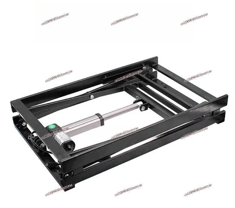 

Multifunctional Intelligent Furniture Electric Lifting Tea Table Iron Frame