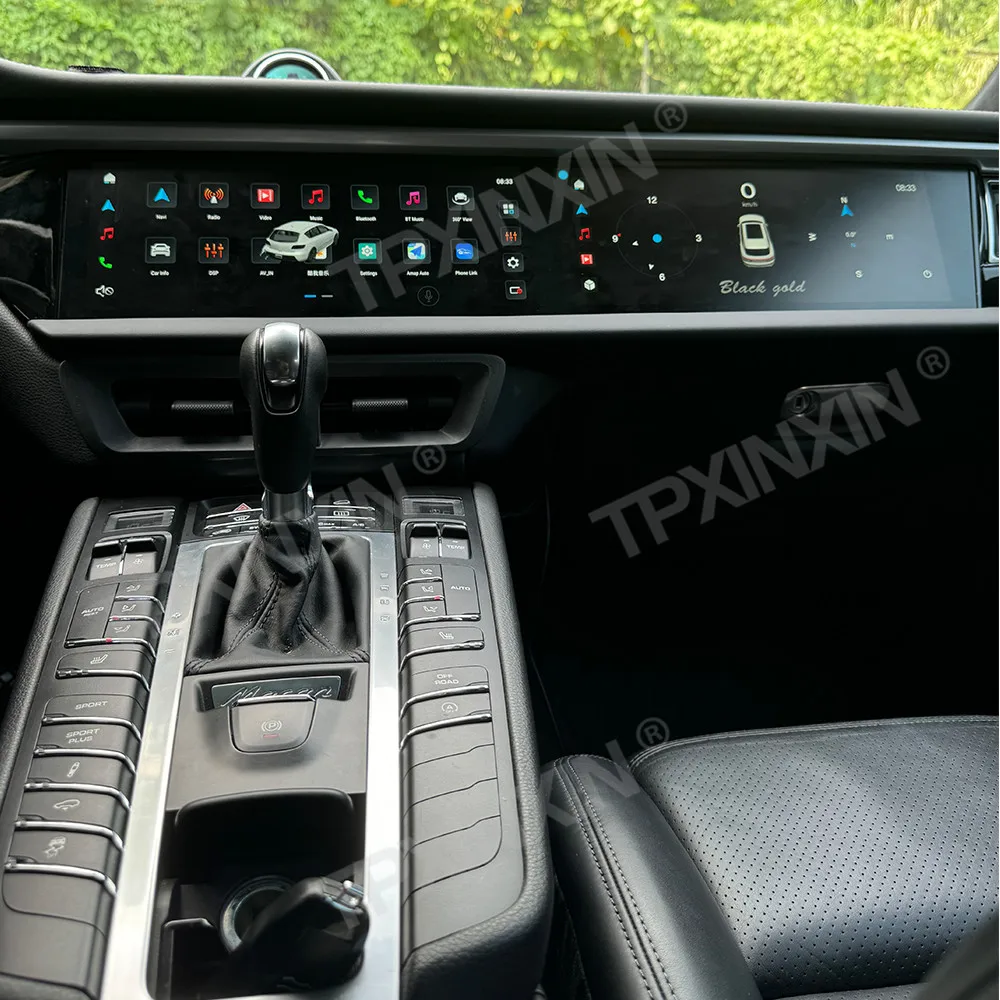 

Dual 12.3 " Screen Upgrade CarPlay For Porsche Macan 2014-2019 Car Radio GPS Navigation Multimedia Player Android 13 Head Unit