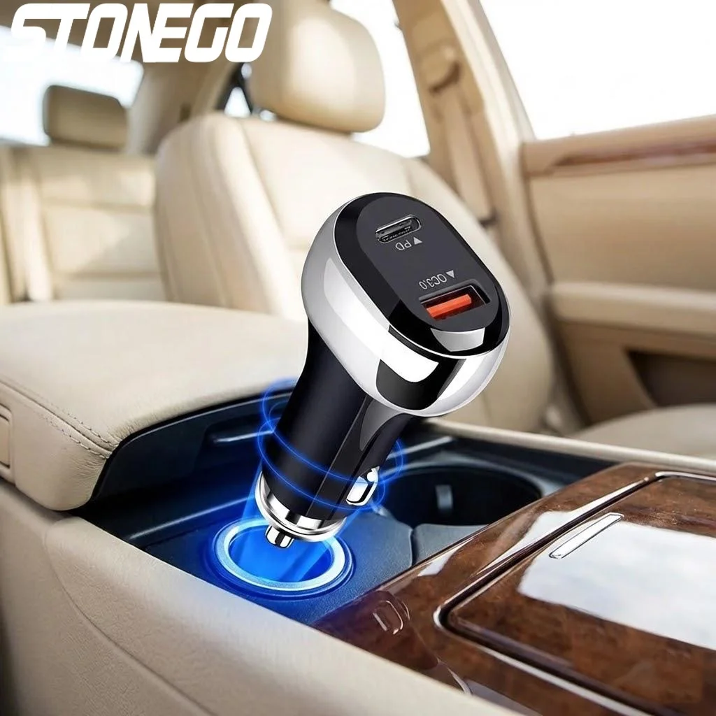 38W Fast Usb Car Ch…