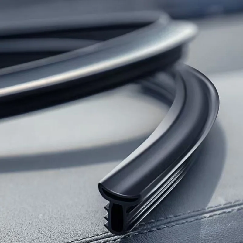 1,6 м уплотнительная лента для приборной панели автомобиля, шумоизоляционные резиновые полоски, полоса зазора переднего лобового стекла, универсальные аксессуары для уплотнений