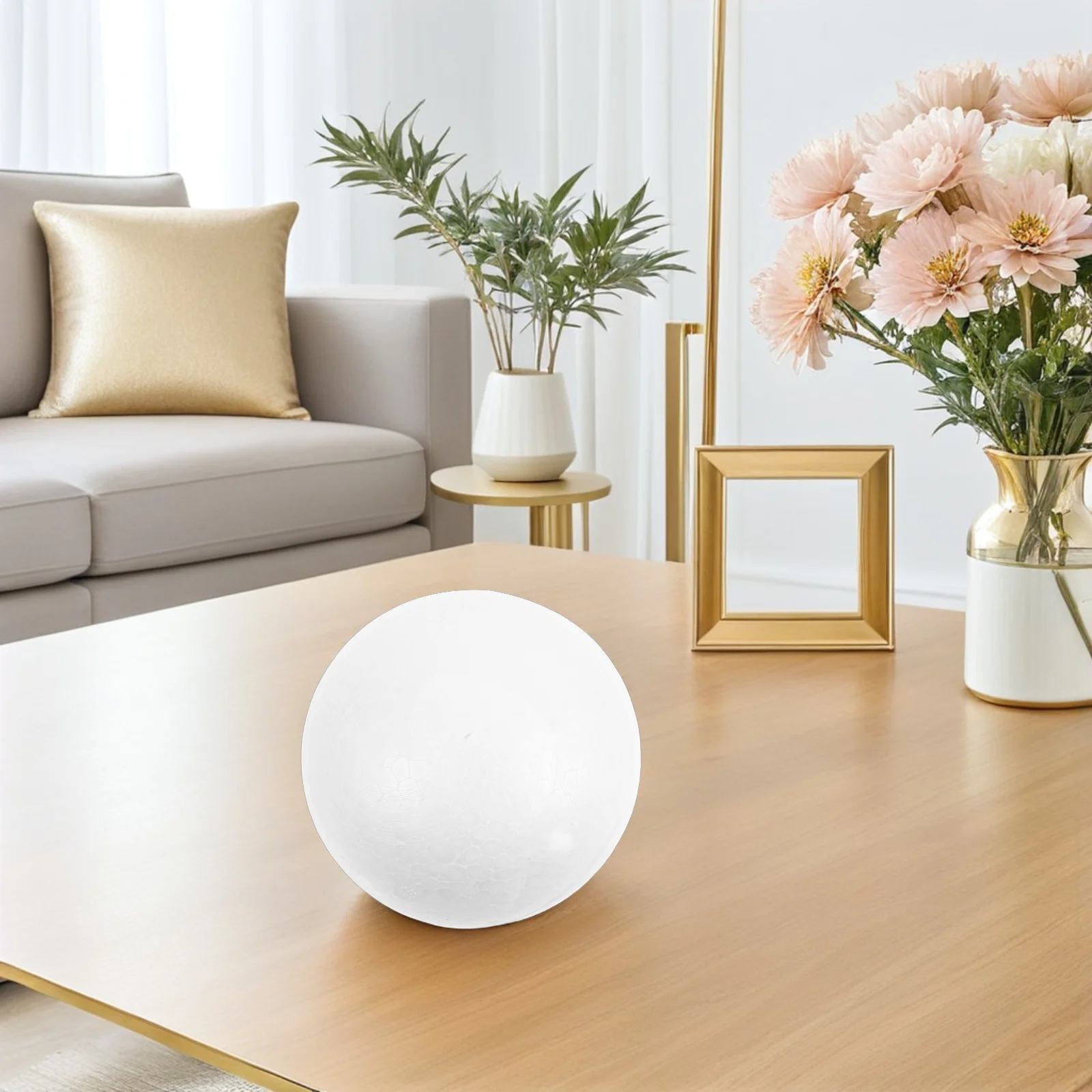 12 stuks schuimballen massief 10 cm knutselbenodigdheden voor kinderen doe-het-zelf schilderen doe-het-zelf ornament gladde plastic kerstballen voor schoolkerk