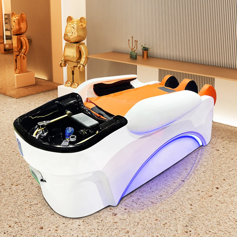 New hair shampoo bed hair salon special automatic intelligent massage flush bed